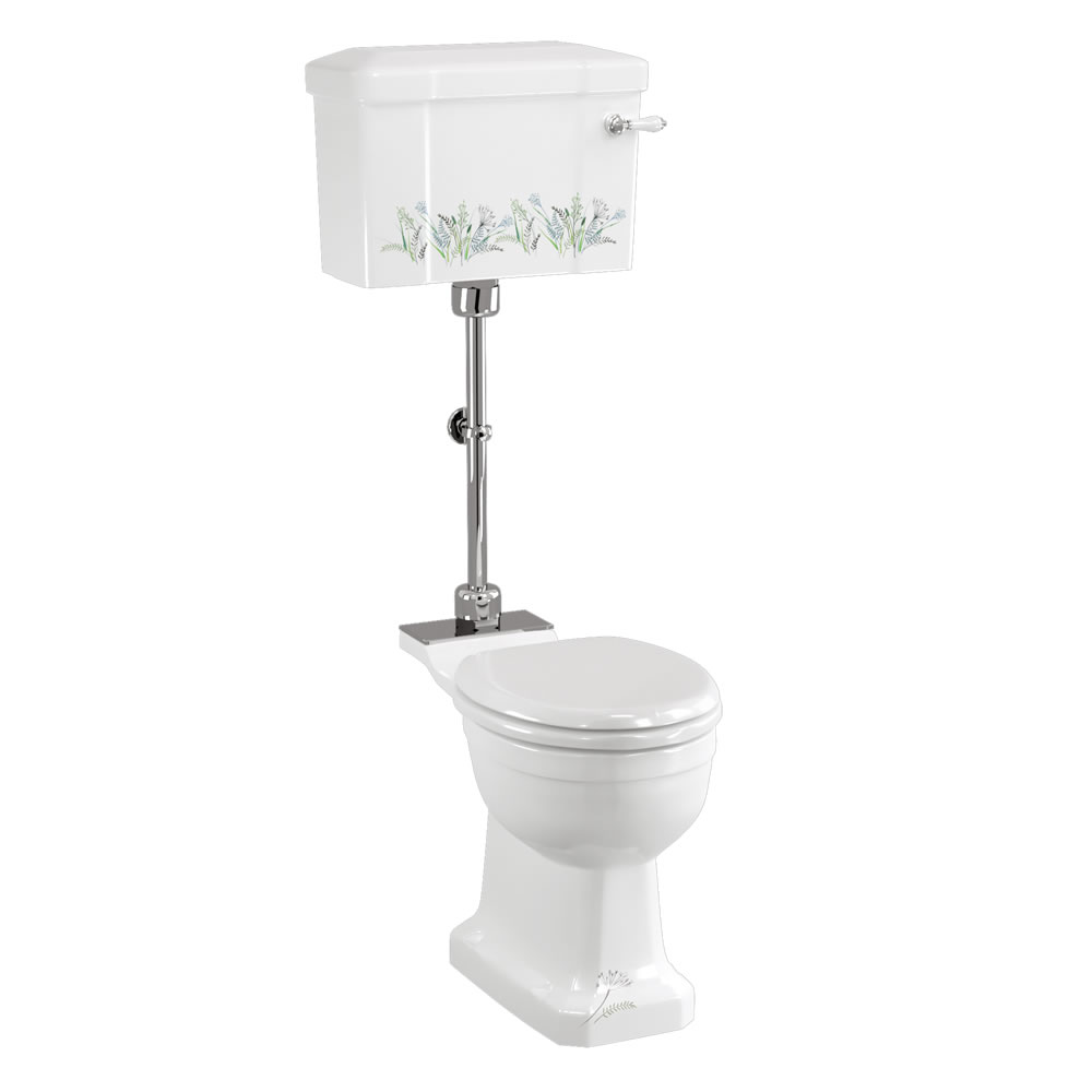 Bespoke Country Meadow Standard Medium Level WC with 520 Lever Cistern